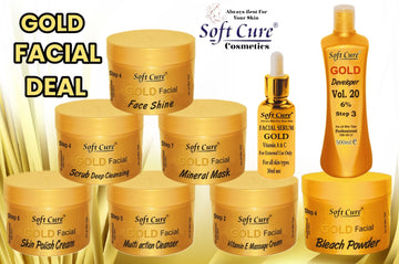 Gold Radiance Facial Deal – 9 Pcs