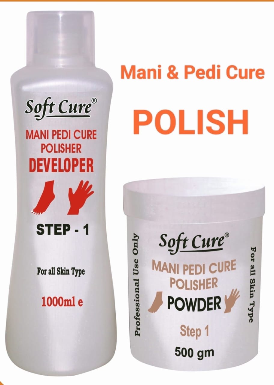 Meni-Pedi Polisher – 500g Powder + 1000g Developer