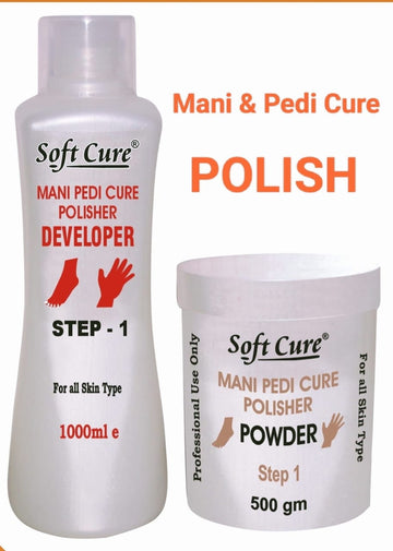 Meni-Pedi Polisher – 500g Powder + 1000g Developer