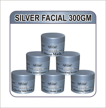 Silver Shine Glow Cream Set – 6 Pcs